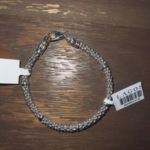 LAGOS- Sterling Silver Popcorn Chain Bracelet
5mm rope bracelet . BRAND New!